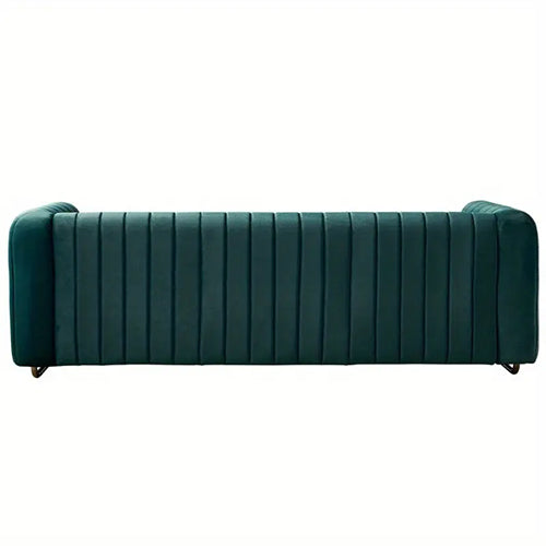 3 Seater sofa Olive premium Golden handle sofa