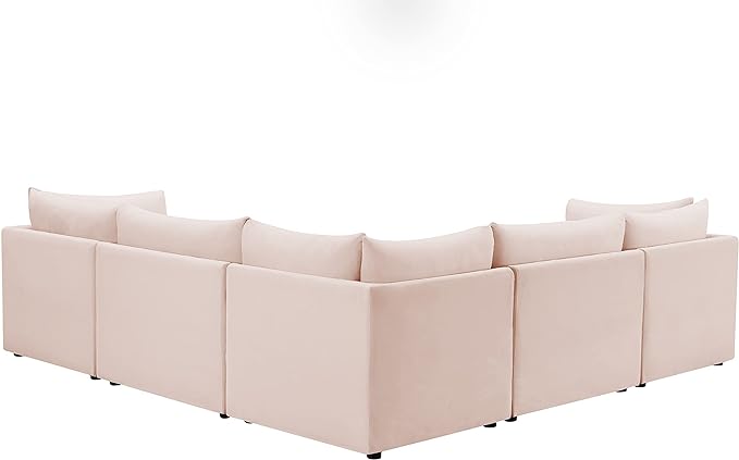 L shape sofa Five Seater 6 Bigg cushions fibers legs