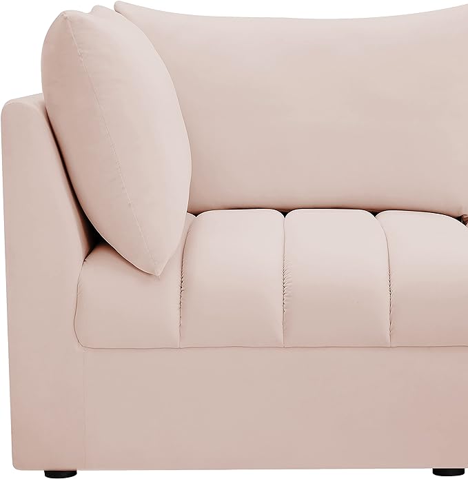 L shape sofa Five Seater 6 Bigg cushions fibers legs