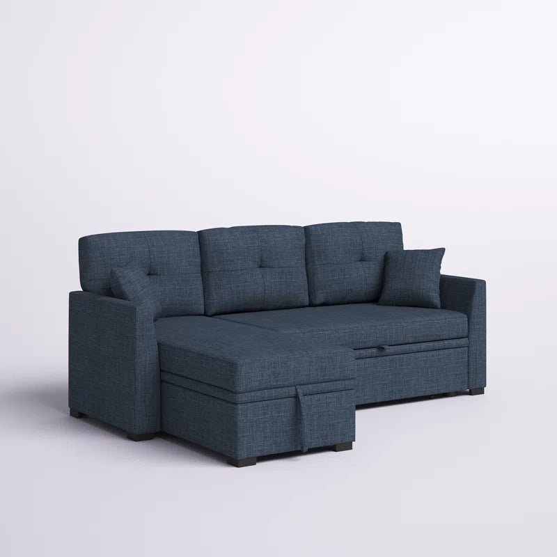 Interlink Sofa L Shape sofa cum bed with storage RHS