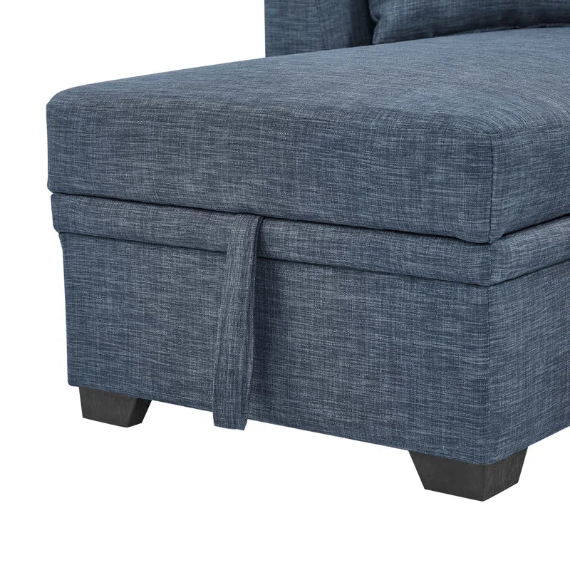 Interlink Sofa L Shape sofa cum bed with storage RHS