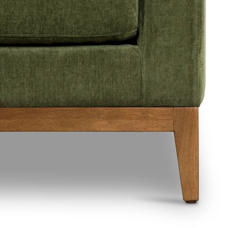 3 seater Ariana sofa Teak wood Base