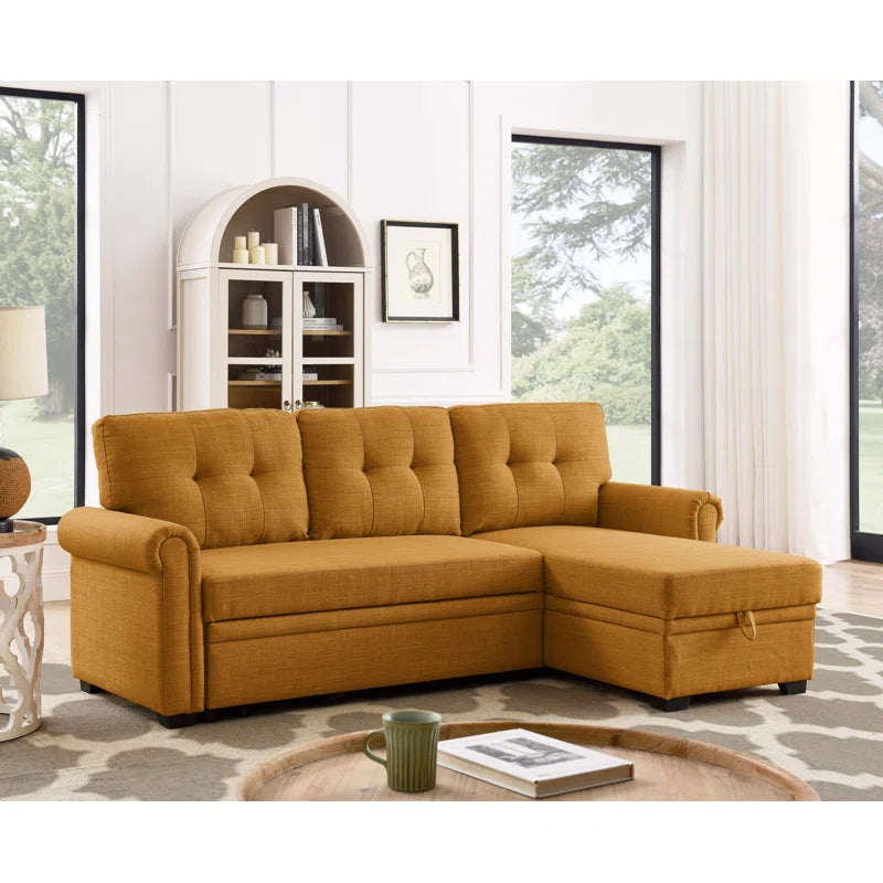 ModuFlex L shape sofa cum bed with storage LHS
