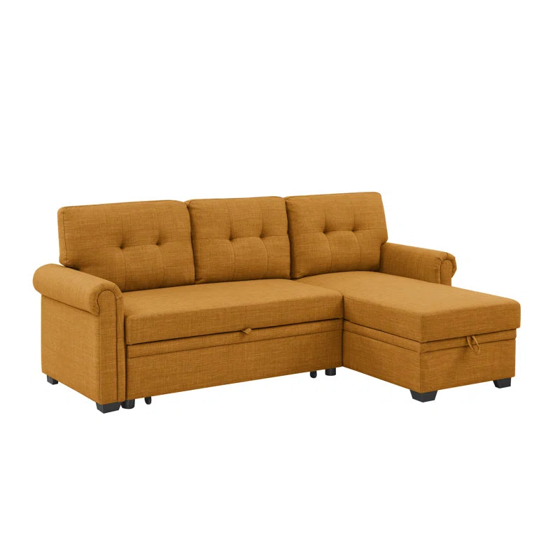 ModuFlex L shape sofa cum bed with storage LHS